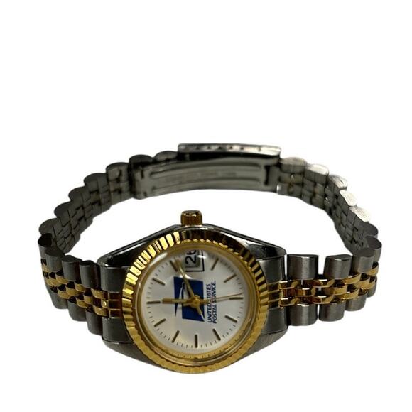 USPS United‎ States Postal Service Presidential Date Women's Watch NEEDS Battery - Picture 7 of 7